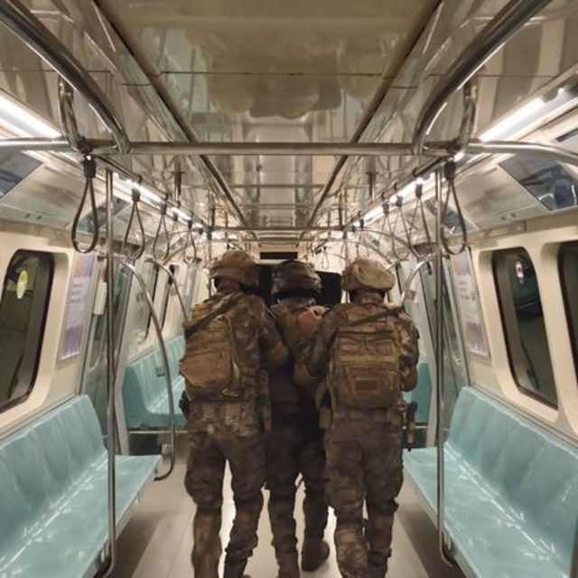 Metro, gemi, uçak! Özel harekat polislerinden tatbikat