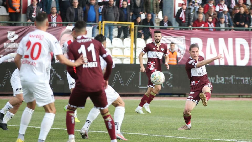 Bandırmaspor son nefeste kazandı