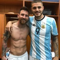 Icardi'den Messi paylaşımı!