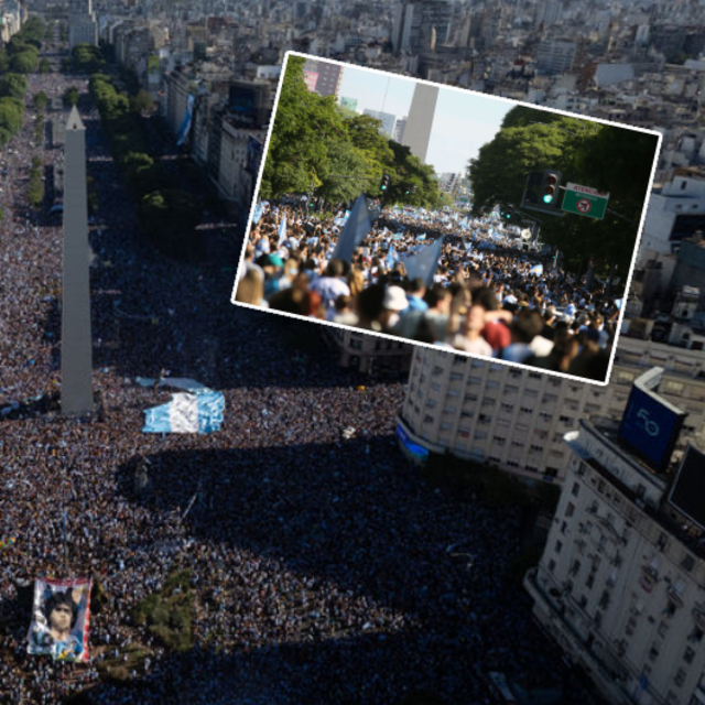 Buenos Aires'te yer yerinden oynadı!