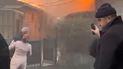 Sarıyer'deki yangın söndürüldü