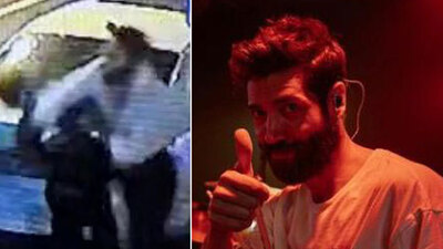 Piiz grubunun üyesini darp edip şikayetçi oldu! "Elim yüzüne geldi!"