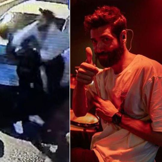 Piiz grubunun üyesini darp edip şikayetçi oldu! "Elim yüzüne geldi!"