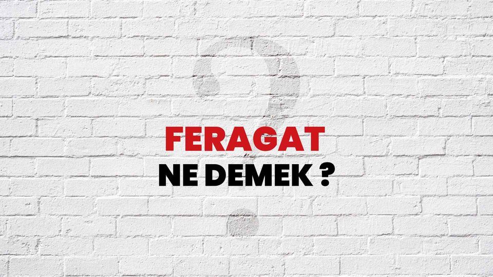Feragatname nedir, ne demek?
