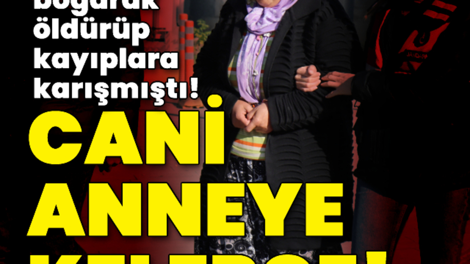 Bebeğini boğarak öldüren anne yakalandı!
