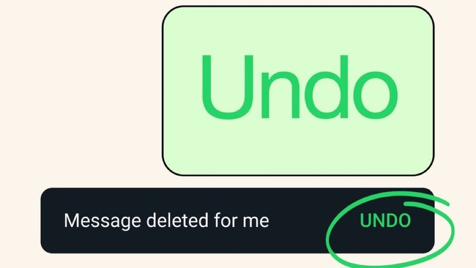 WhatsApp'tan sildiğini 'geri al' özelliği