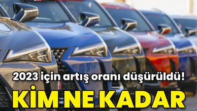 2023'te kim ne kadar MTV ödeyecek?