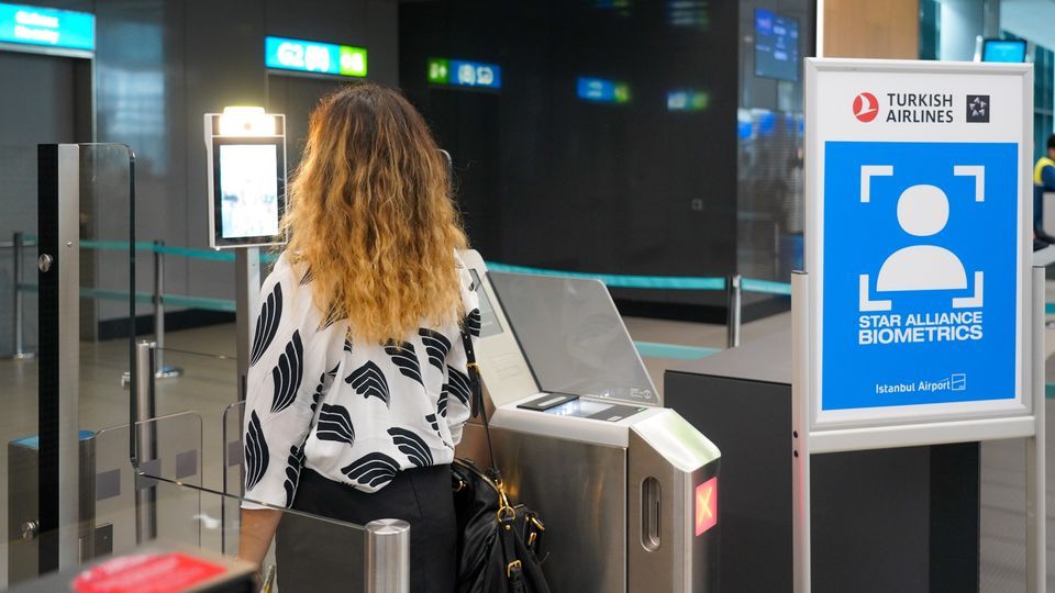 İstanbul Havalimanı'nda biyometrik geçiş sistemi