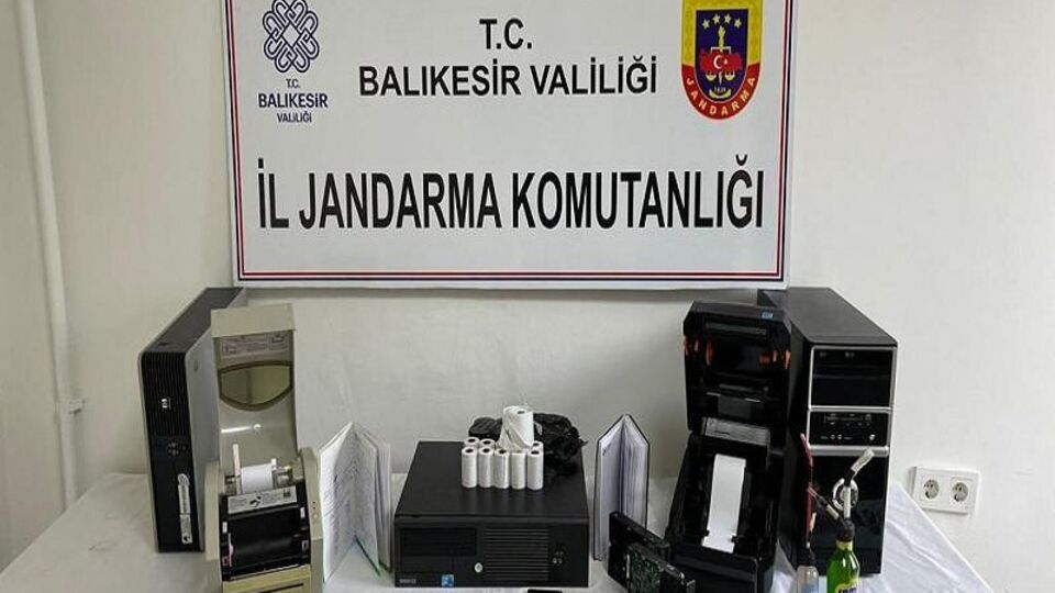 Balıkesir'de suç örgütüne yönelik operasyon