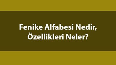 Fenike alfabesi toplam kaç harf?