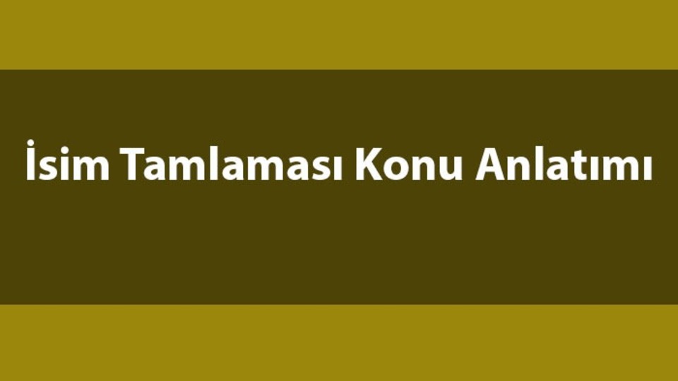 İsim tamlaması nedir, türleri nelerdir?