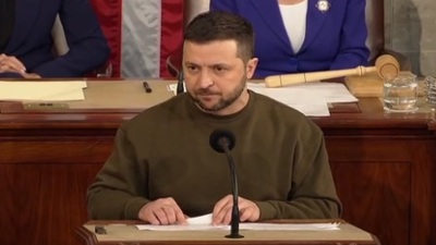 Zelenskiy ABD Kongresi'ne hitap etti