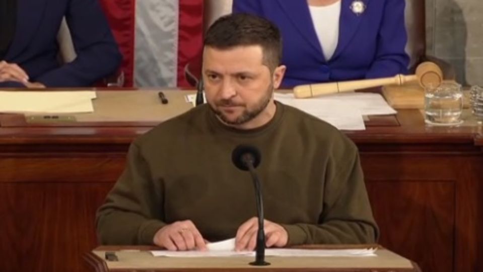 Zelenskiy ABD Kongresi'ne hitap etti