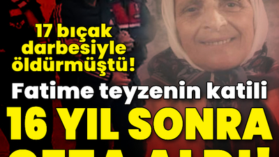 16 yıllık sır cinayette karar açıklandı!