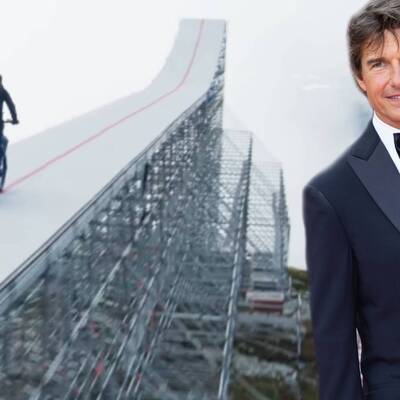 En tehlikeli sahnesini çekti