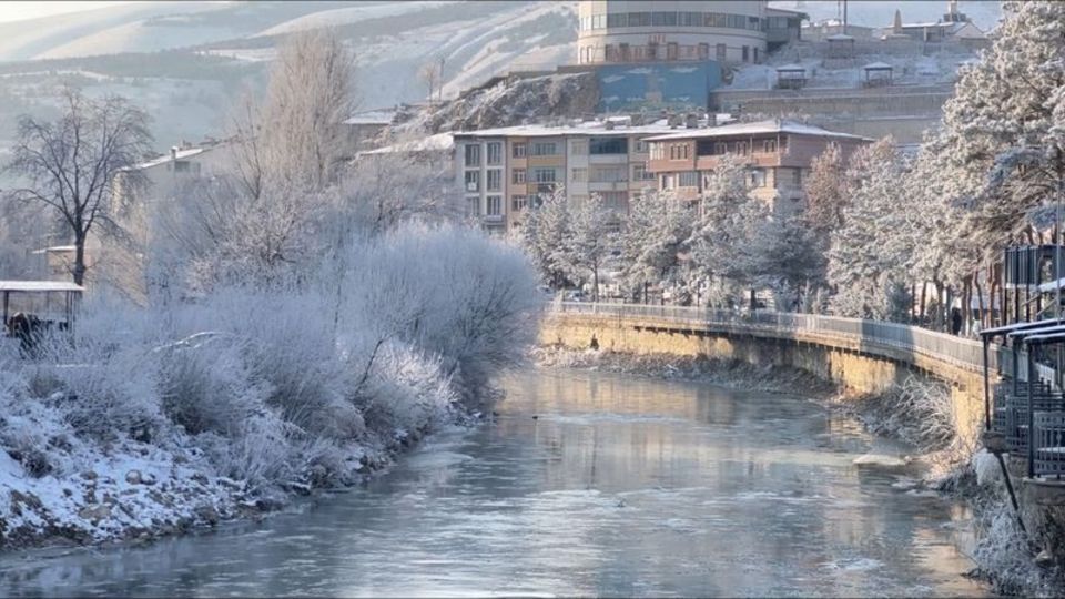 Termometreler o ilde eksi 14 dereceyi gördü