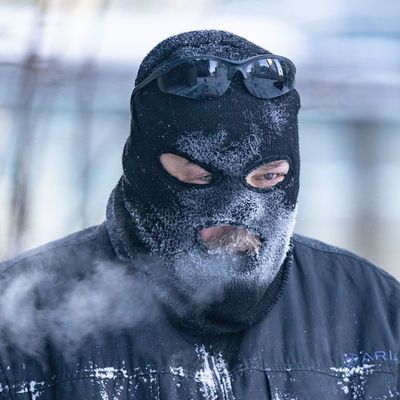 ABD kar fırtınasına teslim