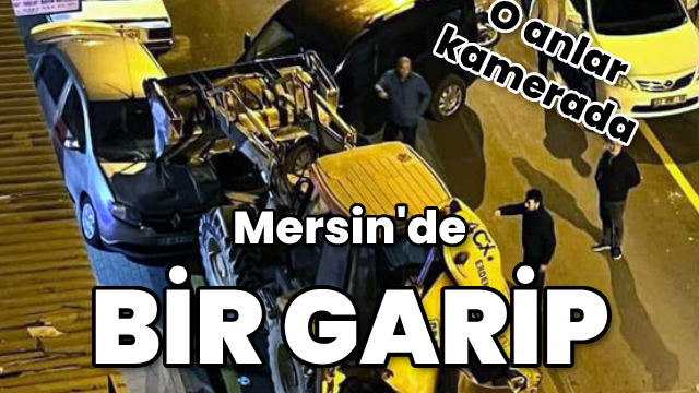 Belediyenin iş makinesini çaldı, 3 araca çarptı