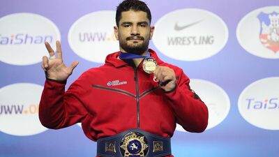 Taha Akgül, 2022 yılının en iyi güreşçisi seçildi