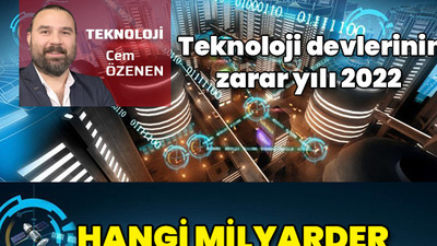 Tekno devler 457 milyar dolar zararda