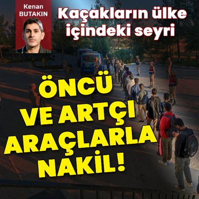 Kaçakların ülke içindeki seyri