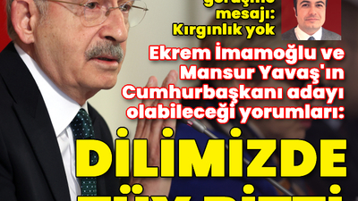 Kılıçdaroğlu'ndan görüşme mesajı: Kırgınlık yok