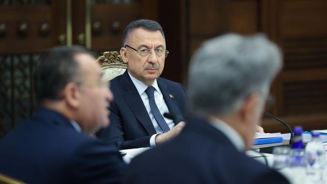 Fuat Oktay başkanlığında çalışma toplantısı