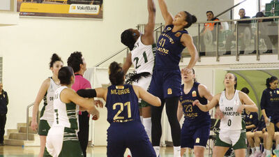 Fenerbahçe'den deplasmanda 100 sayı