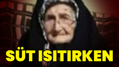 Süt ısıtırken çıkan yangında öldü