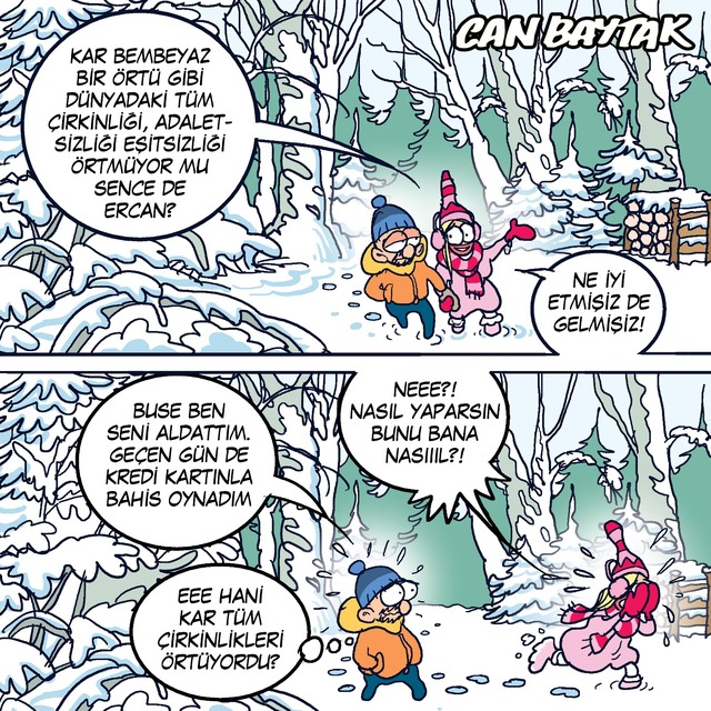 Can Baytak karikatürleri (Ocak 2023)