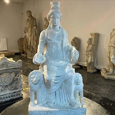 Kibele heykeli Afyonkarahisar Müzesi'nde