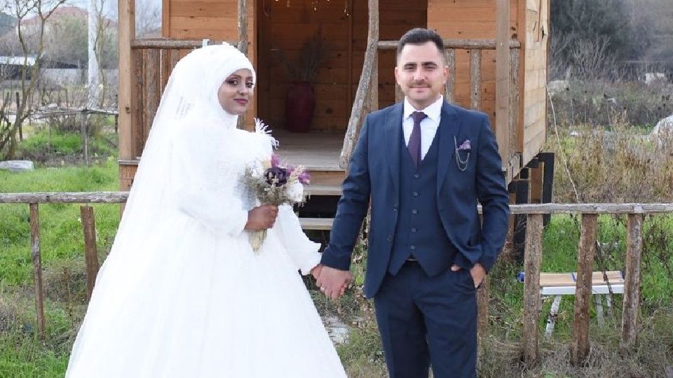 Etiyopya'da tanıştılar, Karpuzlu'da evlendiler
