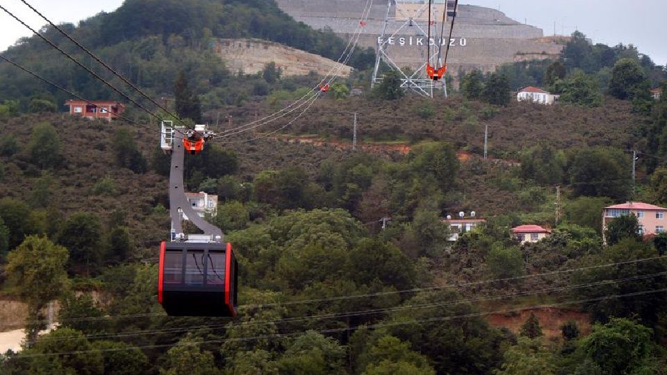 4 yıldır atıl olan Karadeniz'in en uzun teleferiğinde yeni gelişme!