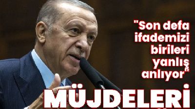 Cumhurbaşkanı Erdoğan'dan açıklamalar