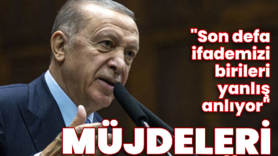 Cumhurbaşkanı Erdoğan'dan açıklamalar