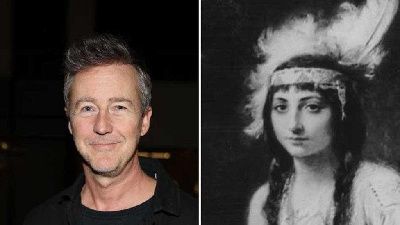 Edward Norton'ın Pocahontas'ın soyundan geldiği ortaya çıktı