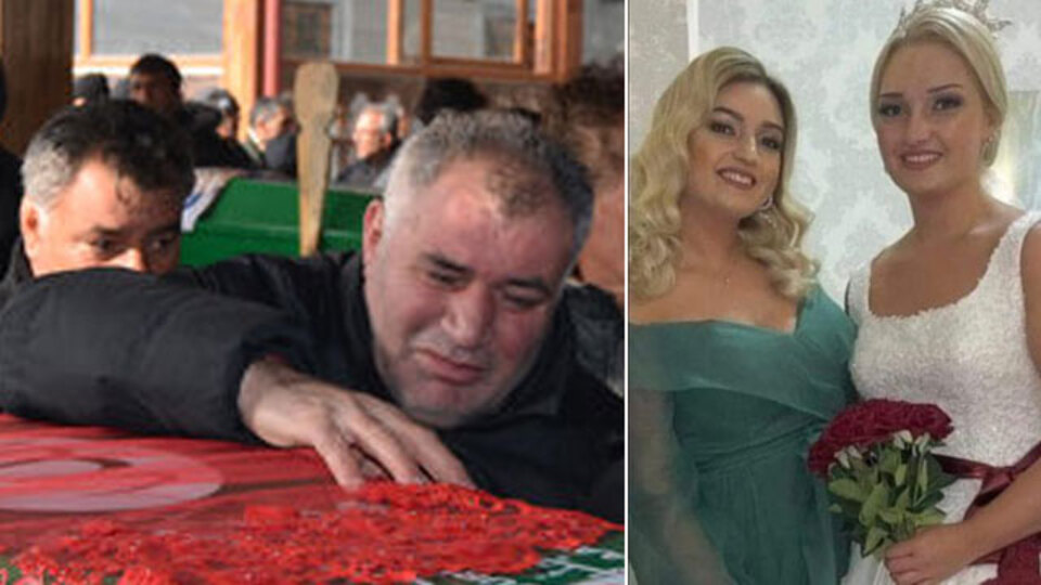 İki kızını toprağa verdi! Çok büyük acı!