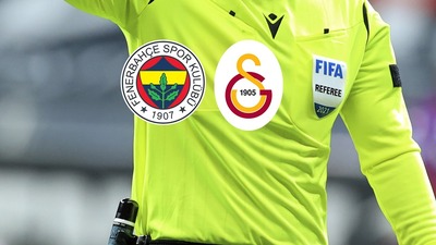 Derbinin hakemi belli oldu!