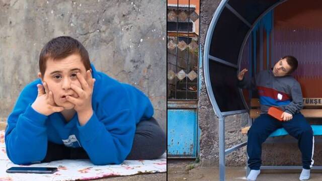 Down sendromlu Eren'e belediyeden yürek ısıtan sürpriz!