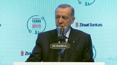 Cumhurbaşkanı Erdoğan tarım üreticisine destek kredilerini duyurdu