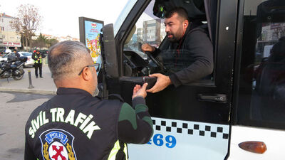 Yolcu polisler ceza yağdırdı!