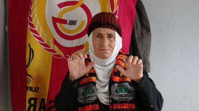 78 yaşındaki Kadriye teyzenin Galatasaray tutkusu