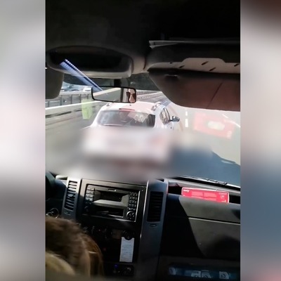 Ambulansa yol vermemişti! Yakalandı
