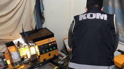 Baskınla ortaya çıktı! Fabrikaya çevirmiş