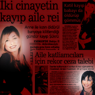 İlk şüpheli babaydı! Öldürülen anne ve kızın faili seri katil çıktı