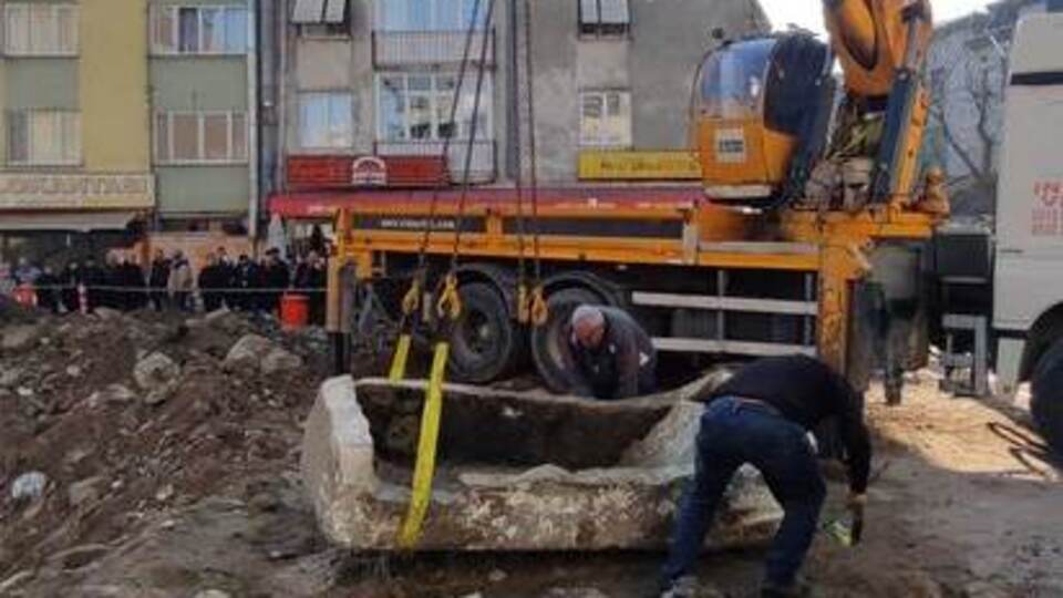 Yer: Büyükçekmece... Temel kazısında bulundu