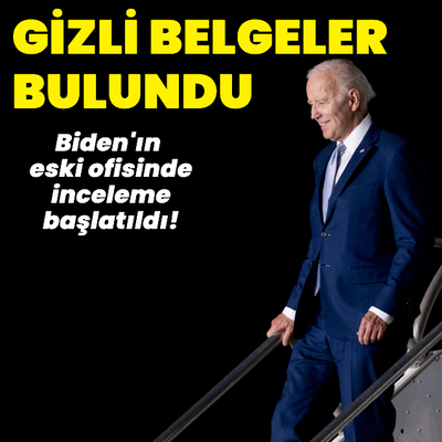 Biden'ın eski ofisinde "gizli belgeler" bulundu