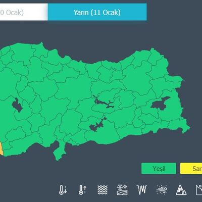 Meteoroloji'den kritik uyarı geldi! 4 kent için "sarı", 7 kent için "turuncu" alarm!