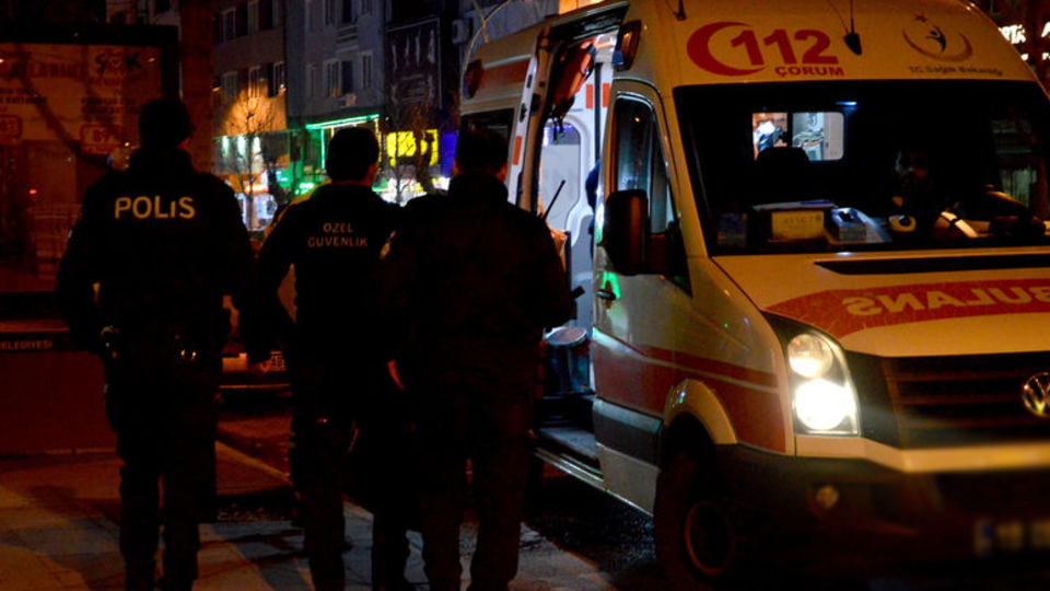 Çorum'da özel güvenlik görevlisine bıçaklı saldırı