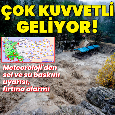 Sağanak ve fırtına alarmı! Bu iller dikkat
